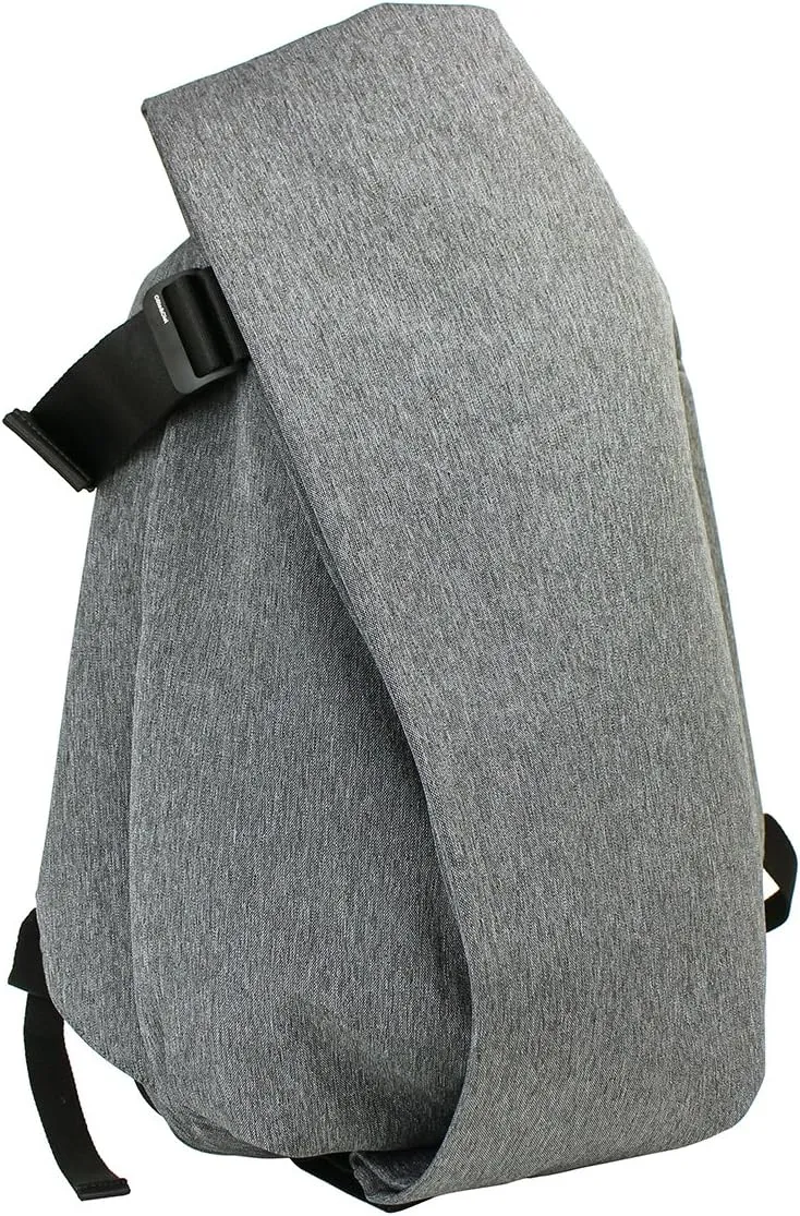 cote&ciel Isar Large Eco Yarn Backpack Black Melange One Size