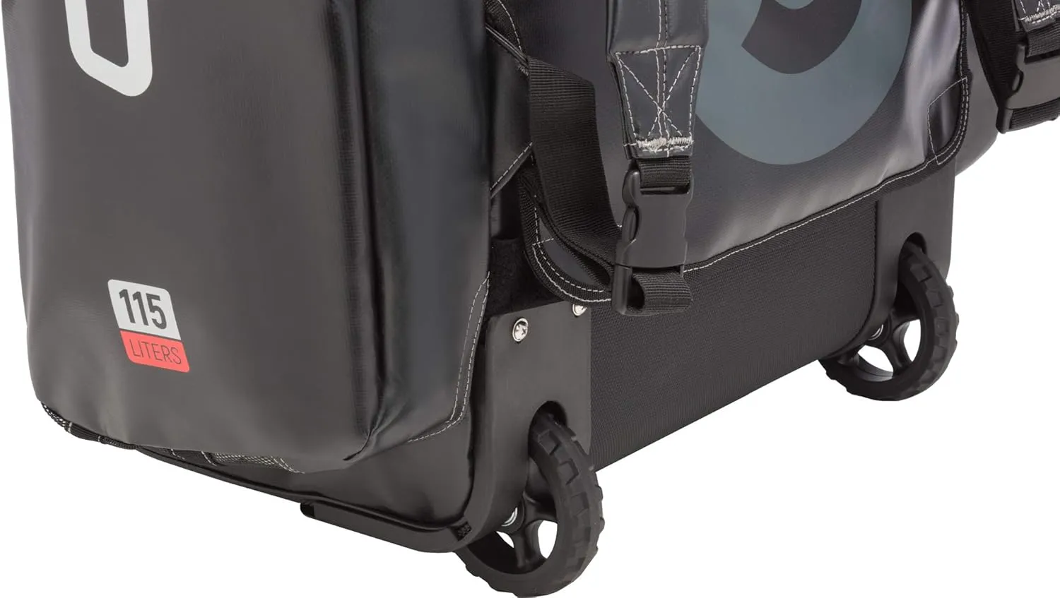 Cressi Strong Large Capacity Roller Luggage Bag 115L with Backpack Straps - Moby 5 designed in Italy