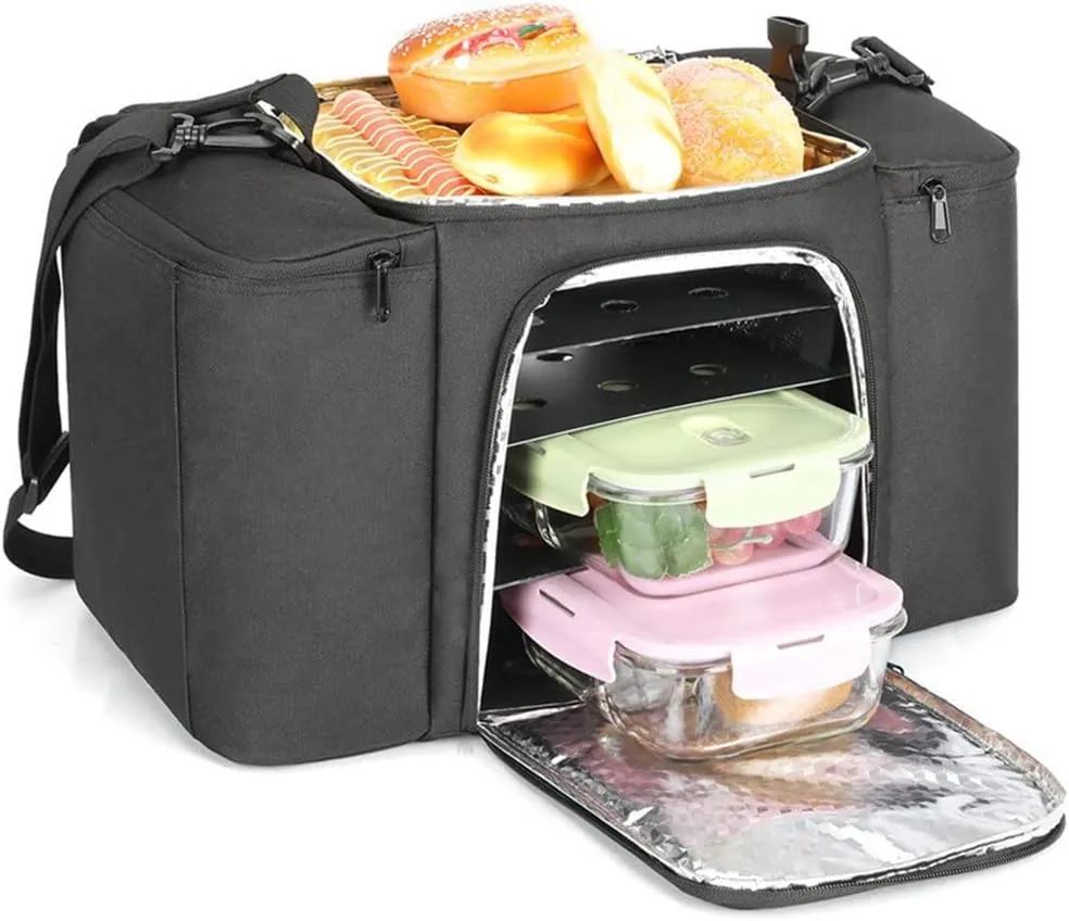 CSCDD Large-capacity Portable Incubator Large Outdoor Food Insulation Bag Refrigerator Bag Waterproof Portable Shoulder
