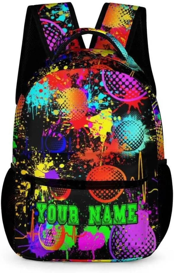 Custom Golf School Backpack for Kids Girls Boys, 16 Inch Cool Golf Themed Bookbag, Personality School Backpack for Students Children, sustainable, Lightweight, Large Capacity