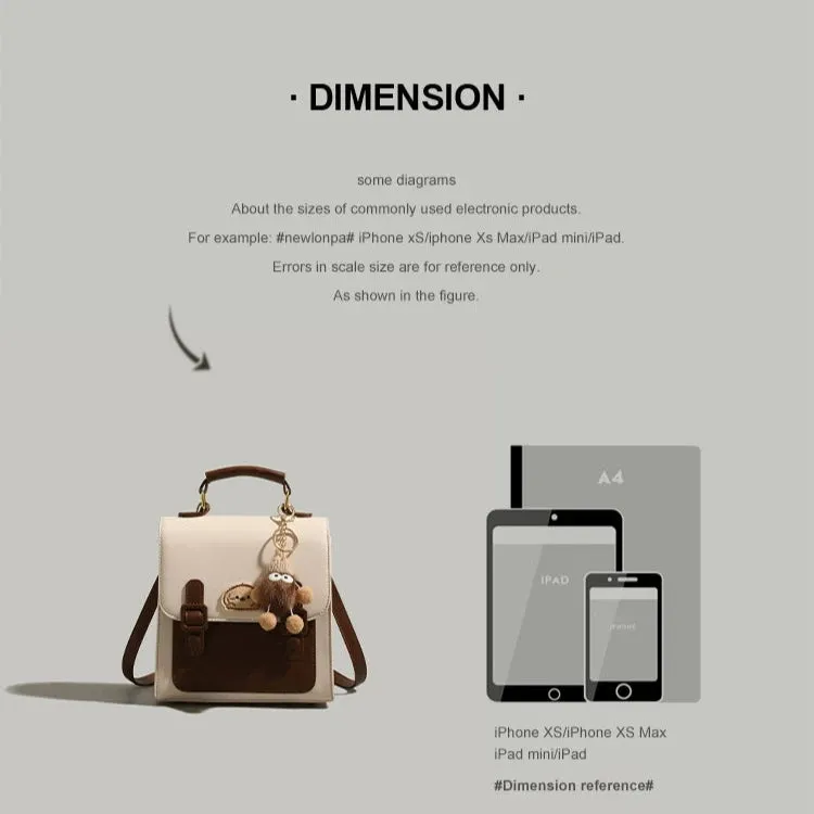 Cute Bear Backpack - Large Capacity Commuter Handbag