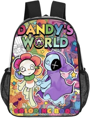 Dandys World Transparent Backpack Cute Large Capacity Laptop Backpack Travel Backpack For Unisex 17in
