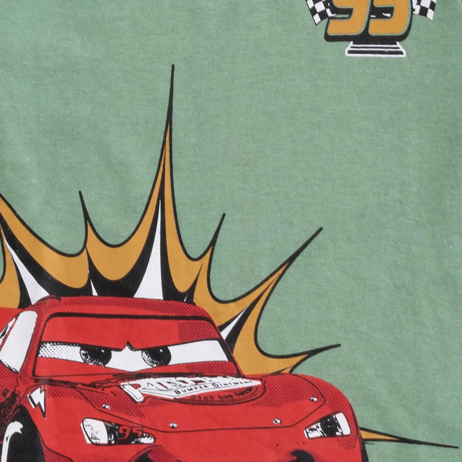 Disney Cars Lightning McQueen Boys 3 Pack Long Sleeve Shirt for Toddler and Big Kids