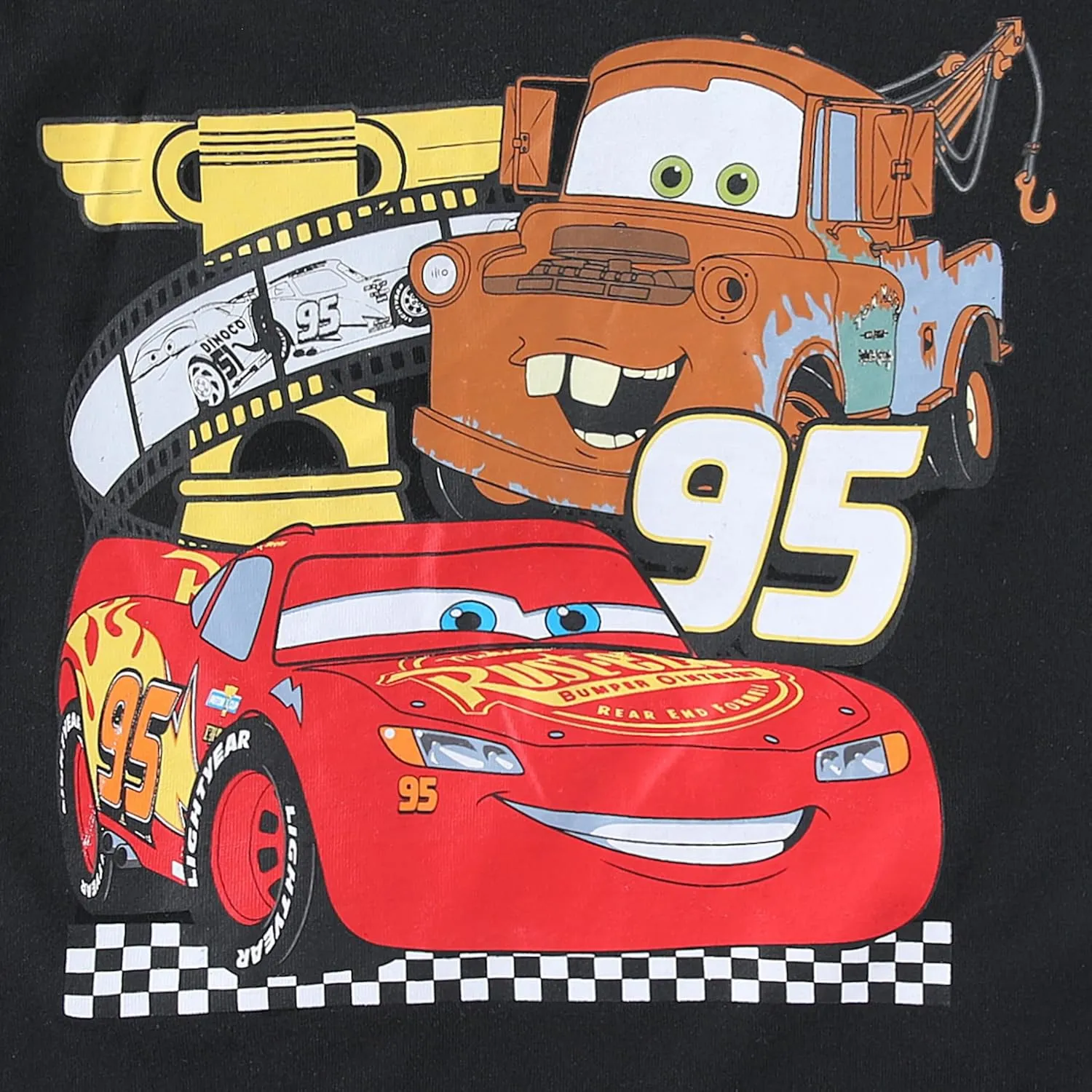 Disney Cars, Mickey Mouse, Monsters Inc. Boys Short Sleeve T-Shirt and Shorts Set for Toddler, Little and Big Kids