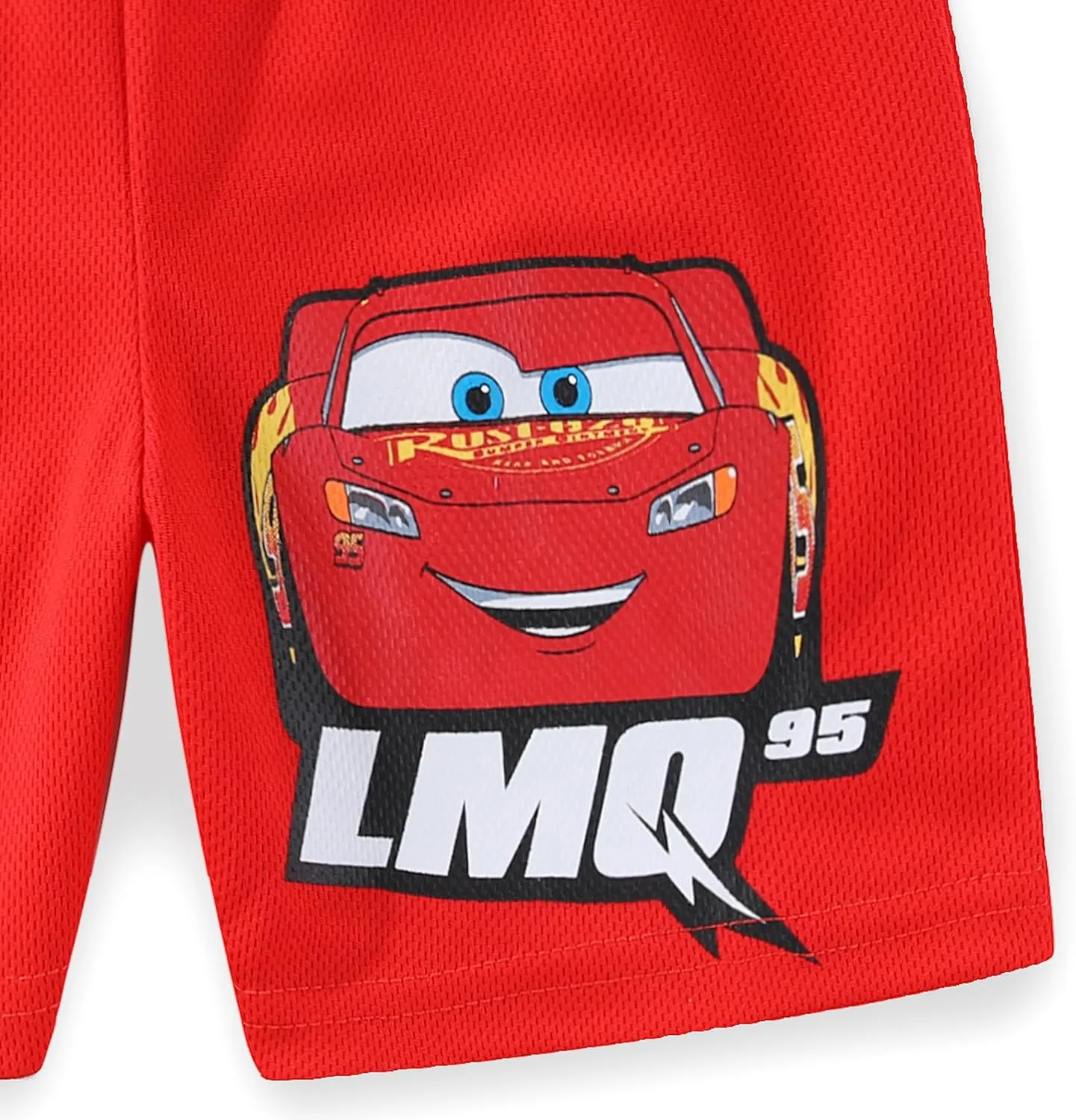 Disney Cars, Mickey Mouse, Monsters Inc. Boys Short Sleeve T-Shirt and Shorts Set for Toddler, Little and Big Kids