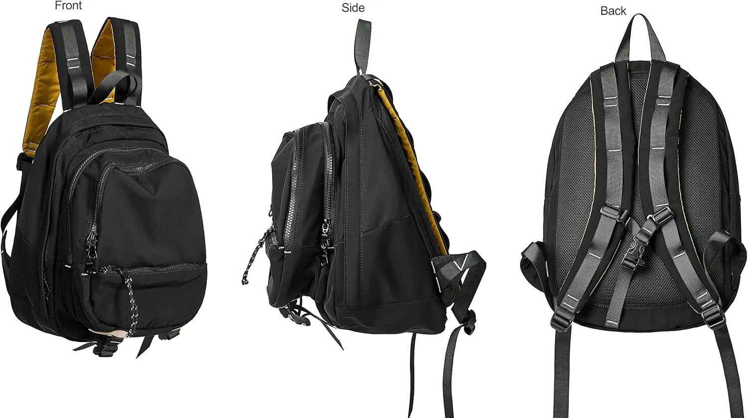 DORIS&JACKY UNISEX Campus Backpack Large Capacity Travel Casual Daypack For Women Men