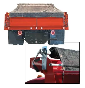 Dump Tarp Roller Kit - Roller & 6.5 Foot x 15 Foot Tarp