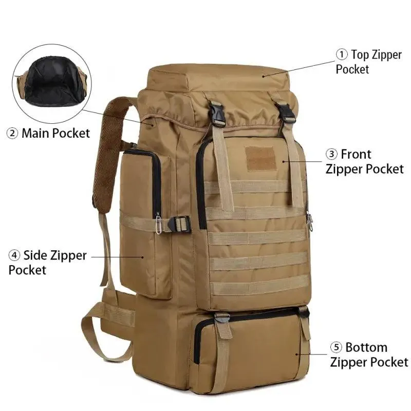 Durable Canvas Trekking Bag