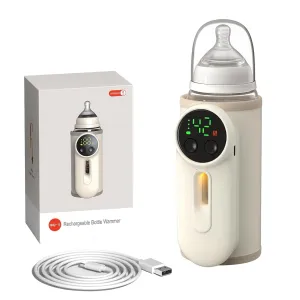 Efficient Breastmilk Warming Bag Travel Baby Bottle Warmer Sleeve Consistent Temperature Control 6-Gear Adjustable