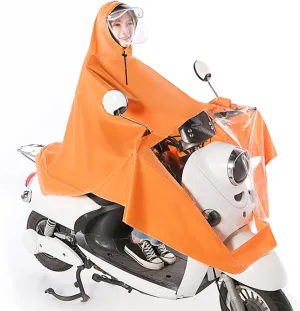 Electronic Bike Rain Cape, Electric Bike Rain Poncho Portable Cycling Raincoat for Motorcycle Adults 5xl (#12), #512