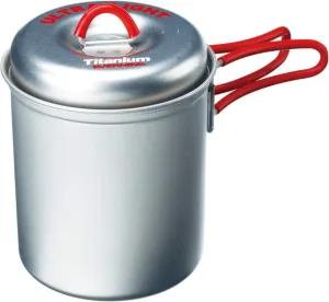 EVERNEW Titanium Ultra Light Cooker Deep Type S RED ECA264R