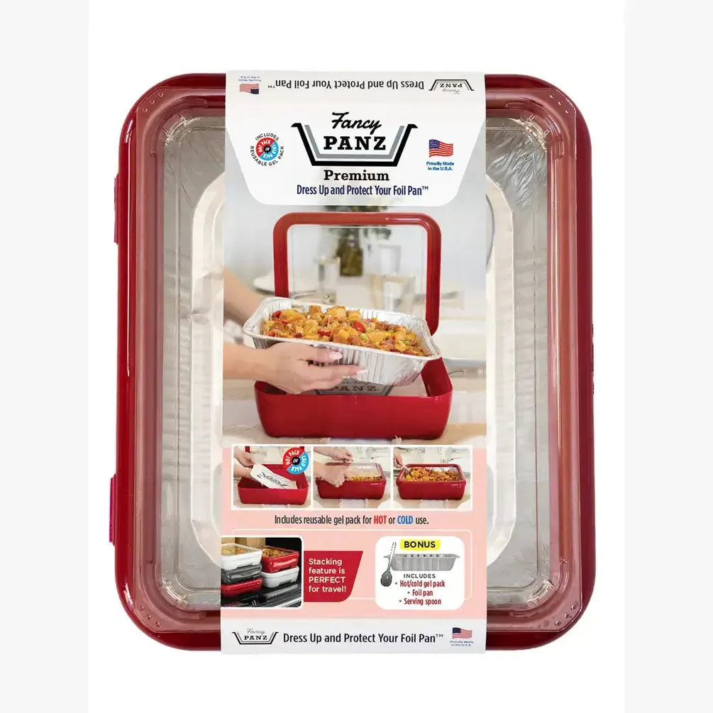 Fancy Panz Premium Set - Pan Frame w/ Lid & Hot or Cold Gel Pack