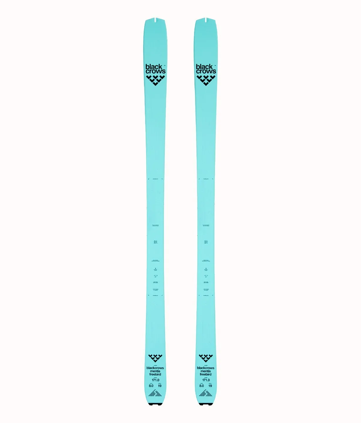 Fitness/ Ski Mountaineering Kit - Black Crows Mentis 157cm