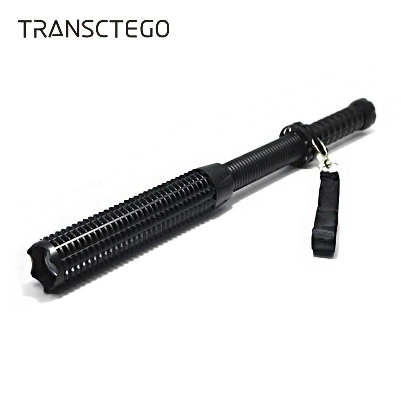 Flashlights Led Torches18650 Self defense q5 glare baseball stick lengthen flashlamp for hunting rechargable camping Flashlights