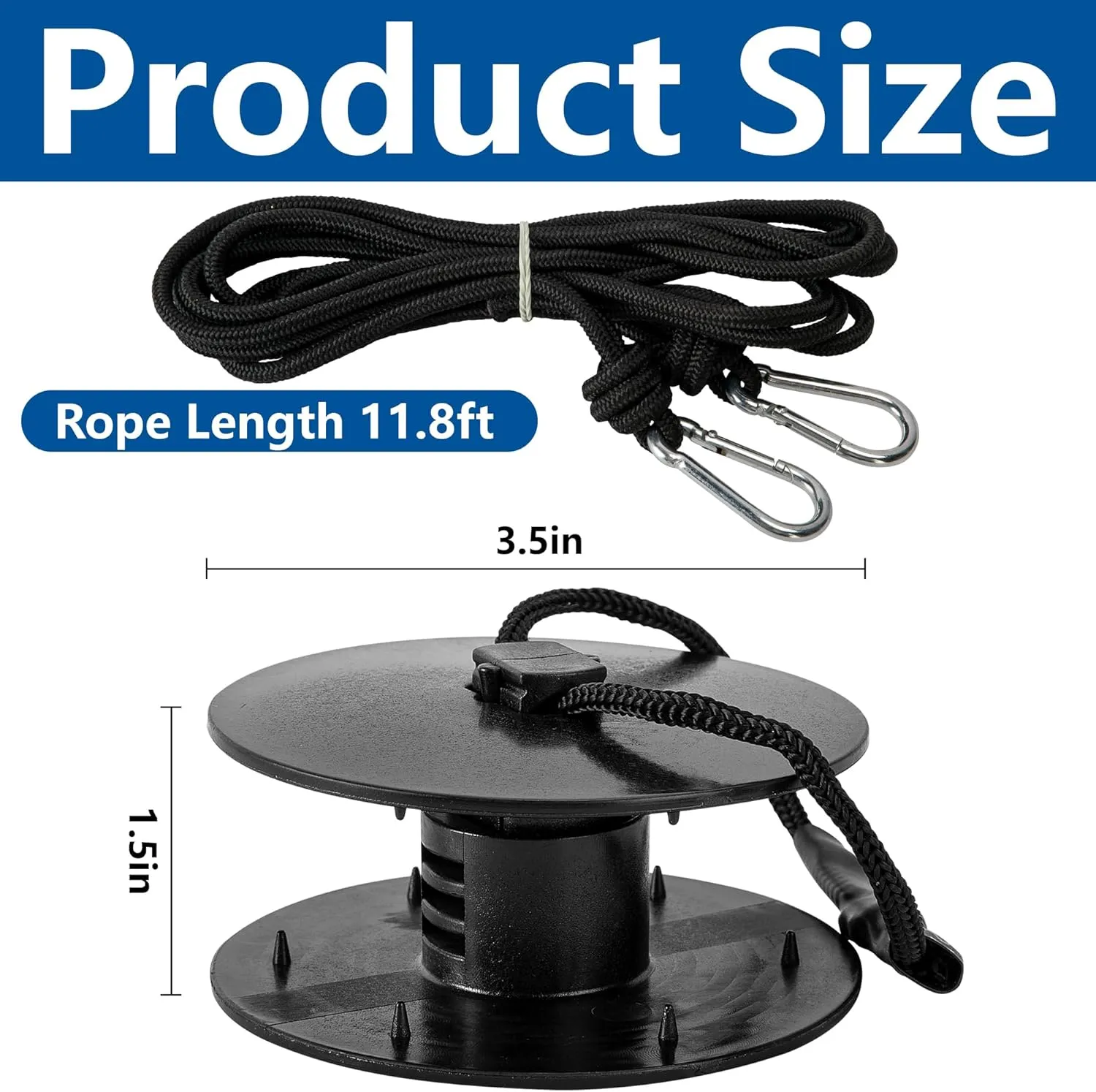 Floating Mat Tether Kit,Floating Water Mat Tether Kits,Portable Floating Mat Grommet Kit,Floating Mats Lilly Pad Accessories for All Foam Water Pads