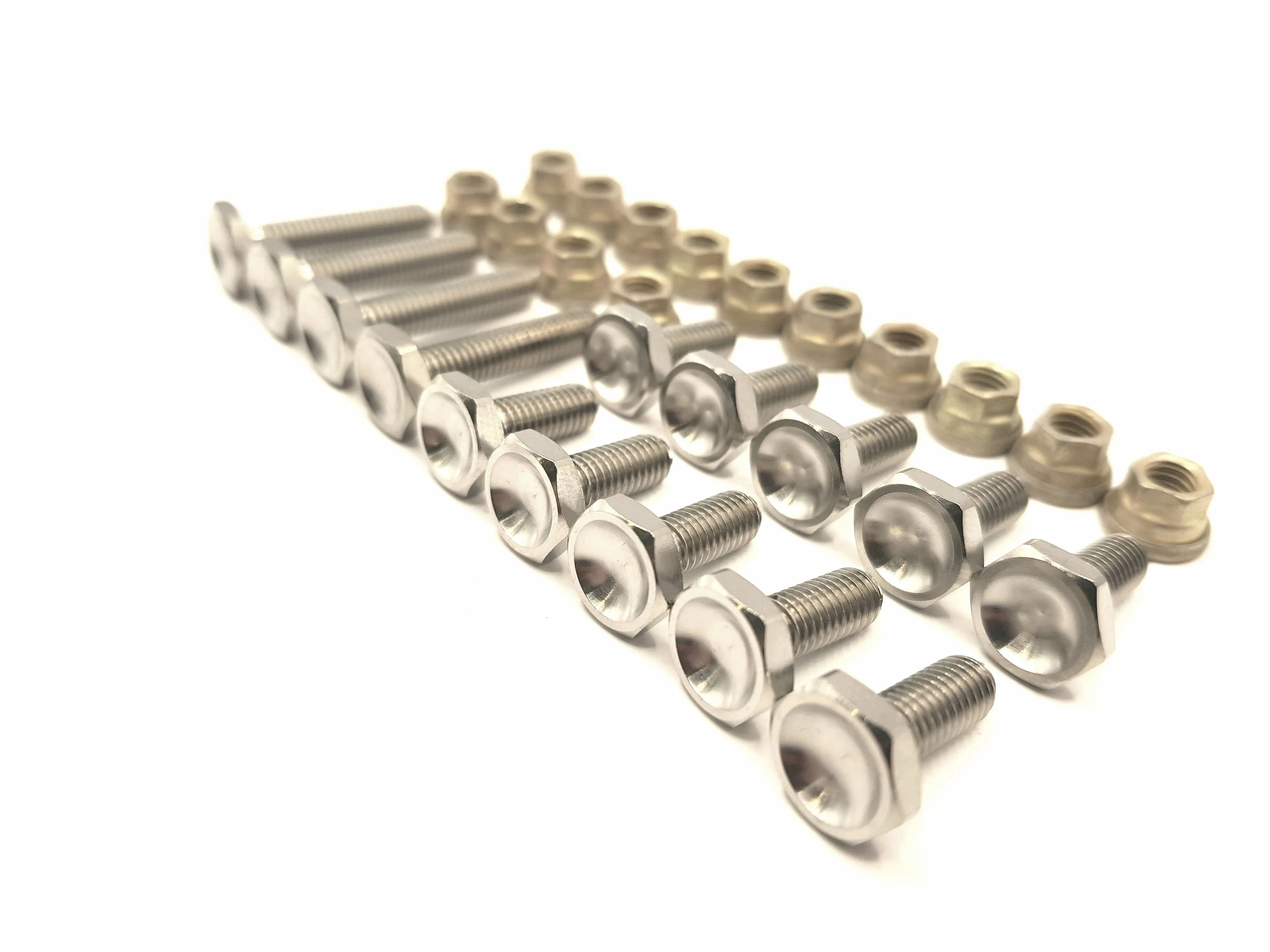 Floor Pan To Chassis Titanium Bolt Kit