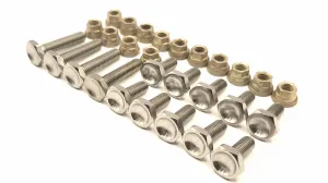 Floor Pan To Chassis Titanium Bolt Kit