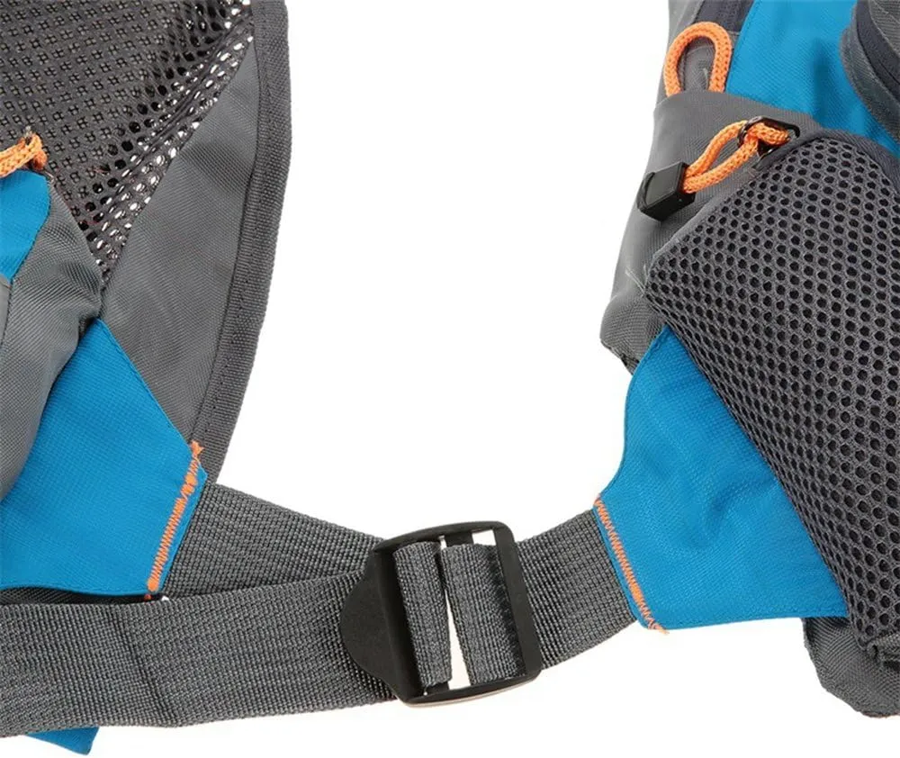 Fly Fishing Vest Pack Universal Fit, Breathable Fishing Backpack with Rod Holders