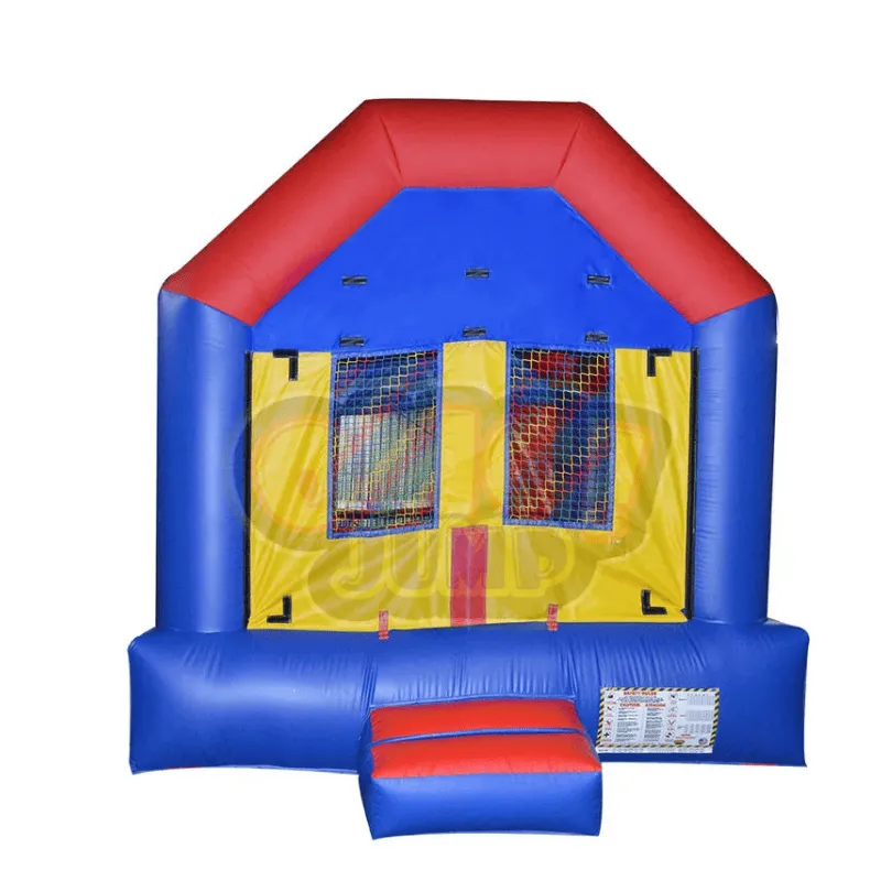Fun Multicolor Bounce House- 11x11, 13x13