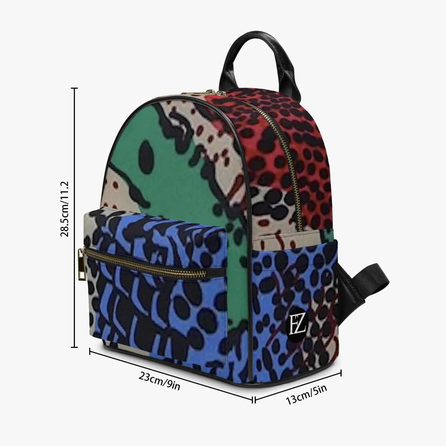 FZ Safari Printed PU Backpack