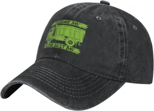 Garbage Day is The Best Day Classic Casquette Cap Lightweight Adjustable Comfortable Breathable Men Women Hat8 Black