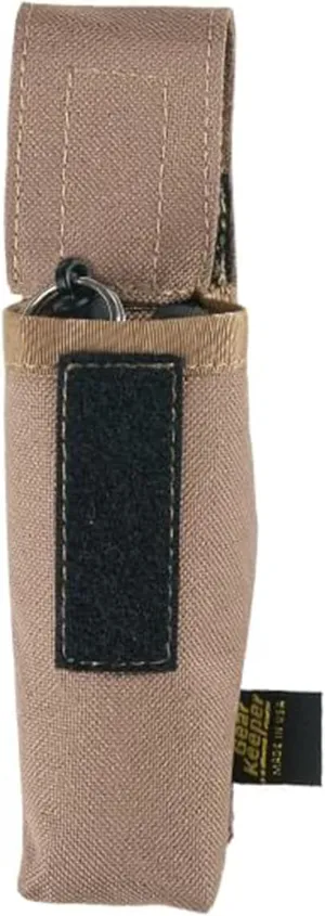 Gear Keeper Retractable Tactical Flashlight Holster Light It Easily Attaches to Belt for an Extra Pouch or Holder with Safety Lanyard - Police - Made in The USA