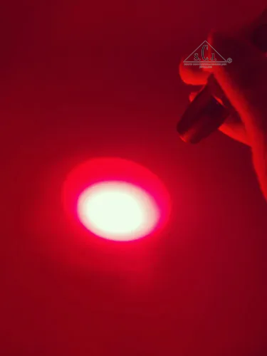 Gemstone Identification Torch with 6 LED Shades | Jade flashlight | Lithium Battery USB Rechargable Dual Head for Academic Research