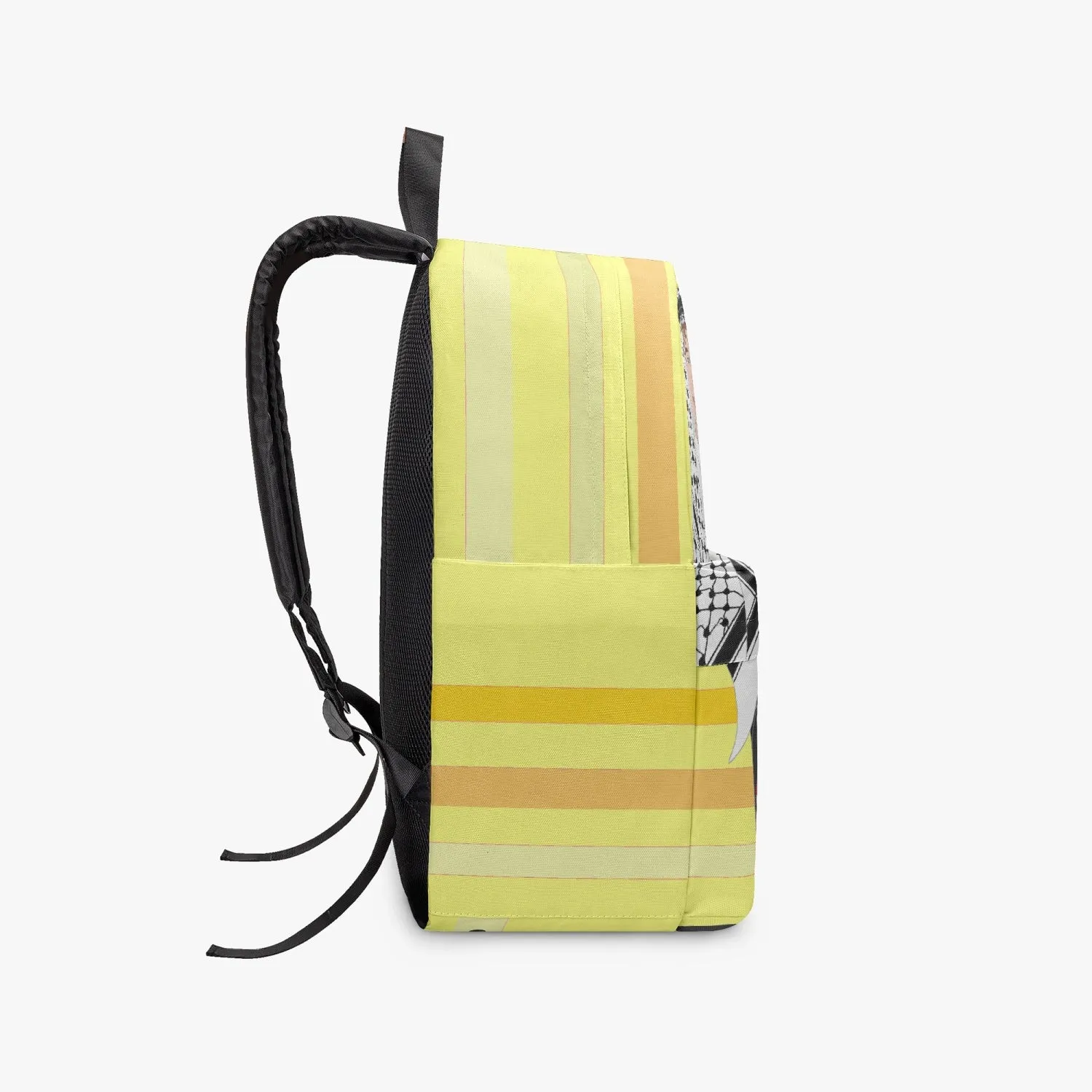 GLOBAL FREEDOM UNITED© Couple Syria Yellow - All-over-print Canvas Backpack