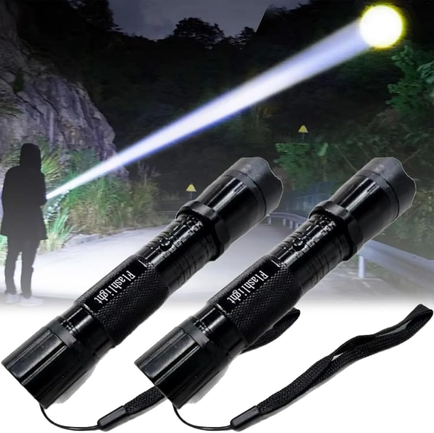 Gootatic VoltGuard V95 Stun Torch – 2025 New The Ultimate Survival Flashlight, Gootatic Stun Flashlight, USB, for Home, Camping, Fishing, Car Essentials & Survival Kits