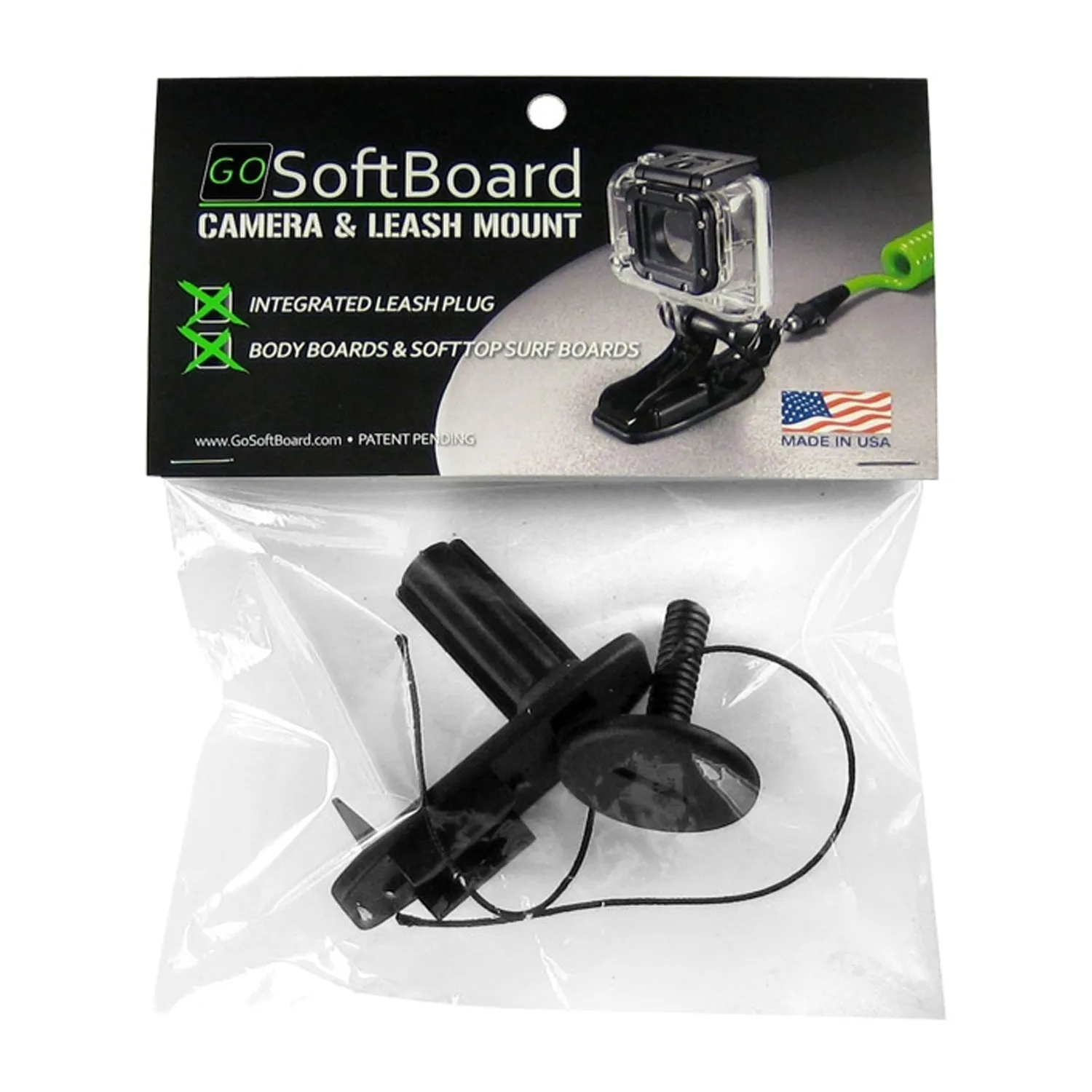 GoSoft Board Camera & Leash Mount Kit for GoPro