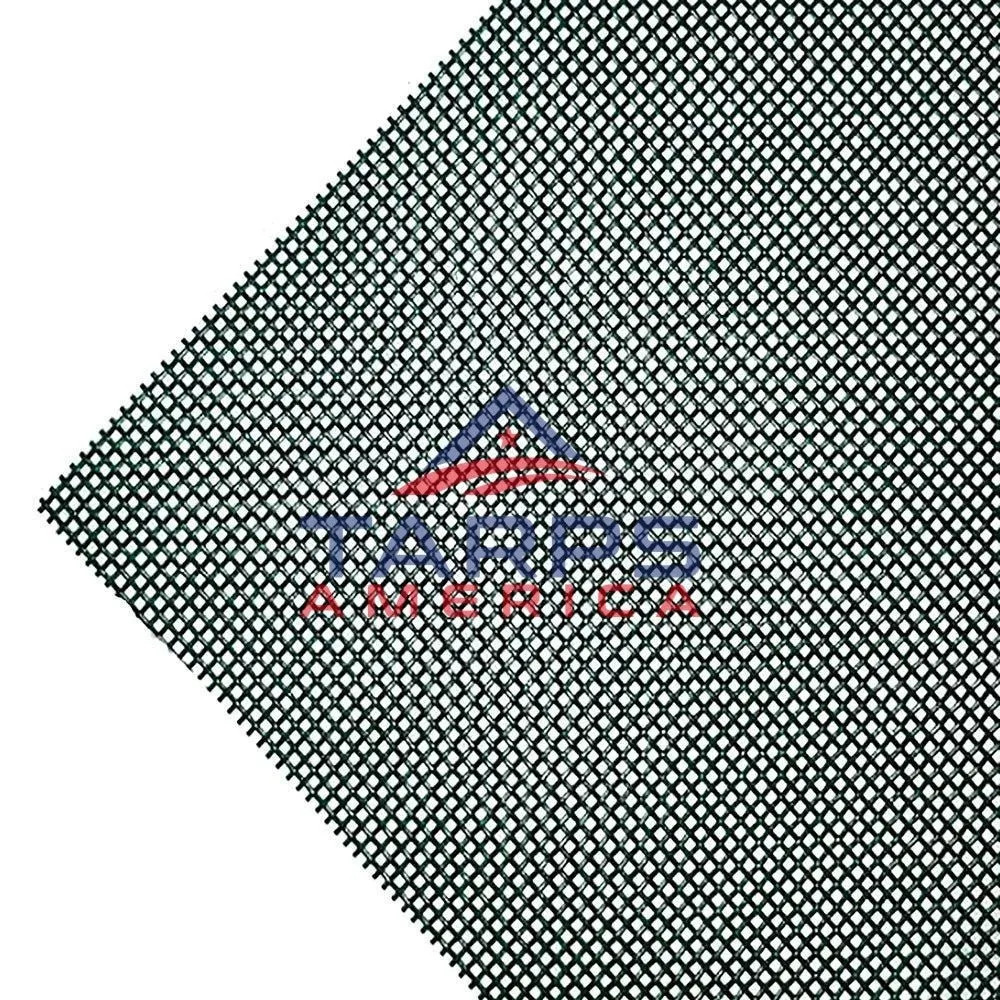 Green 8 oz. Medium Duty Vinyl Coated Mesh Tarp by ShadeMax®