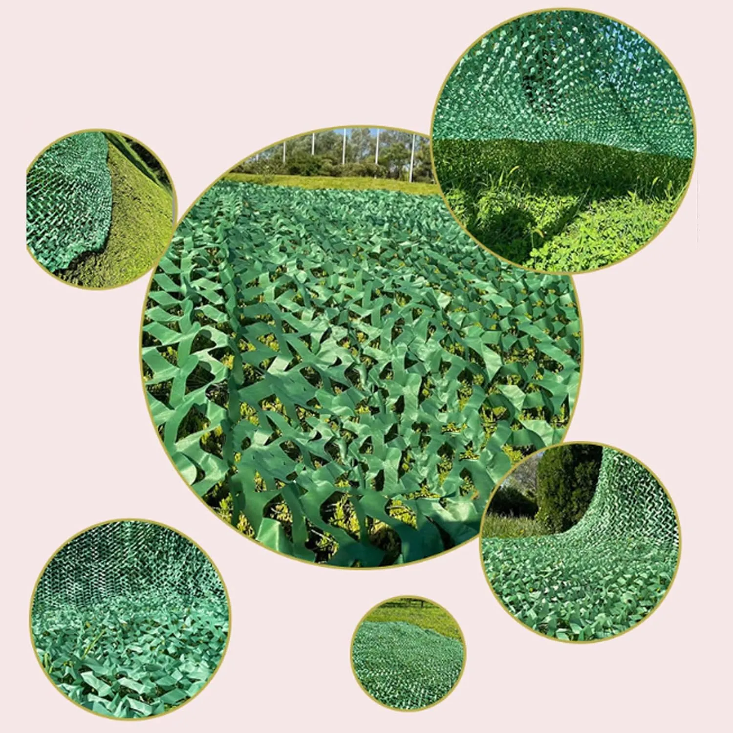 Green Camo Netting,Waterproof Camouflage Net,Camouflage Tarp,Army Sunshade Mesh,for Decoration,Hunting,Theme Party,Camping,Available in 2m,3m,4m,5m,6m,7m,8m,9m,10m,12m