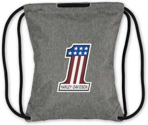 Harley-Davidson Rugged High-Density Polyester Quick-Draw Backpack - Gray