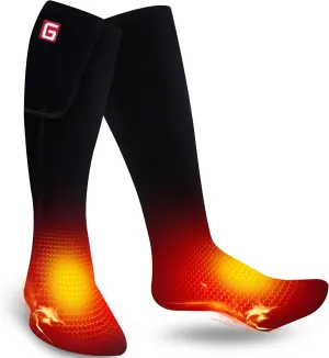 Heated Socks for Men Women Electric Rechargeable Battery Powered Heated Socks,Winter Warm Heated Thermal Insulated Socks for Outdoor Sports Climbing Hiking Hunting Skiing