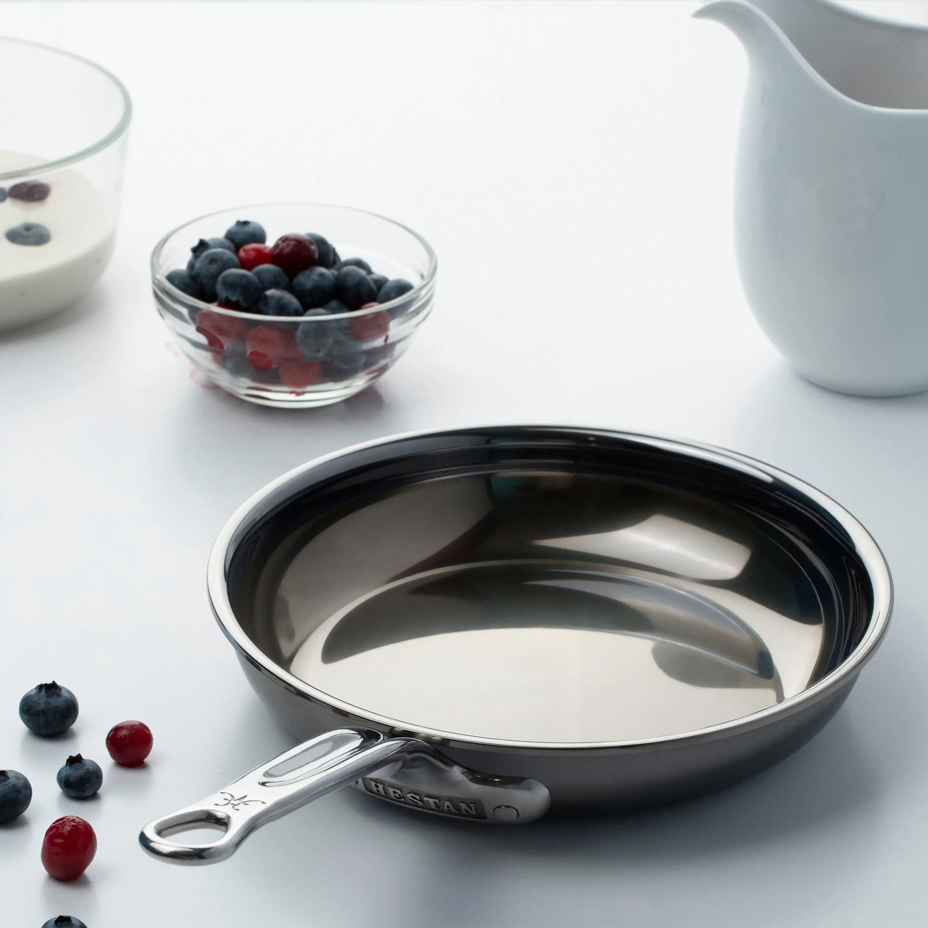 Hestan NanoBond 8.5" Titanium Stainless Steel Skillet