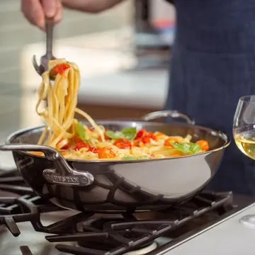 Hestan NanoBond Titanium Chef's Pan, 14"