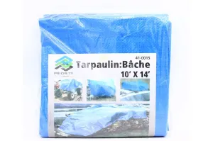 HG41-0015 Tarp 10'x14' Blue MD Duty