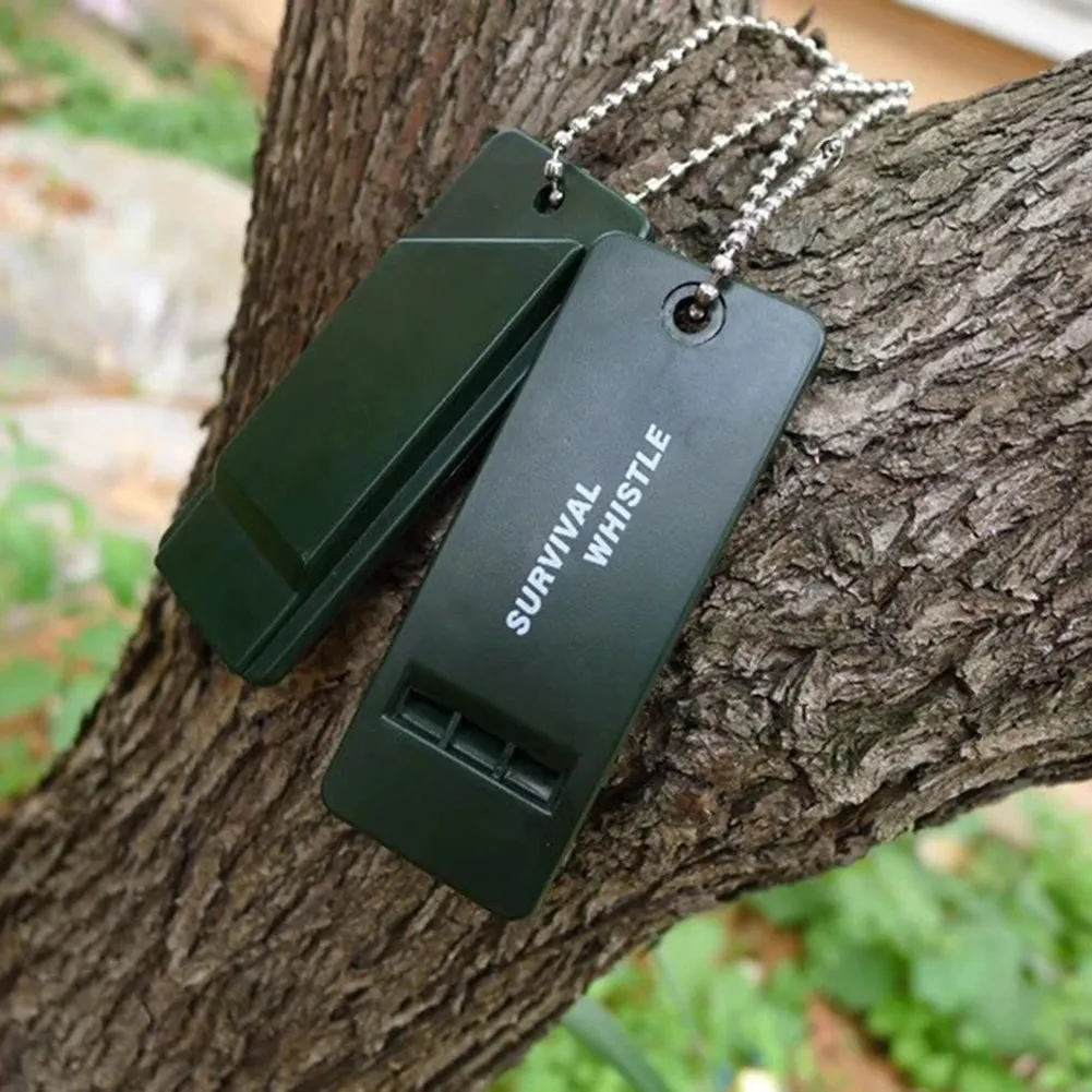 High Decibel Emergency Survival Whistle for Hiking and Camping
