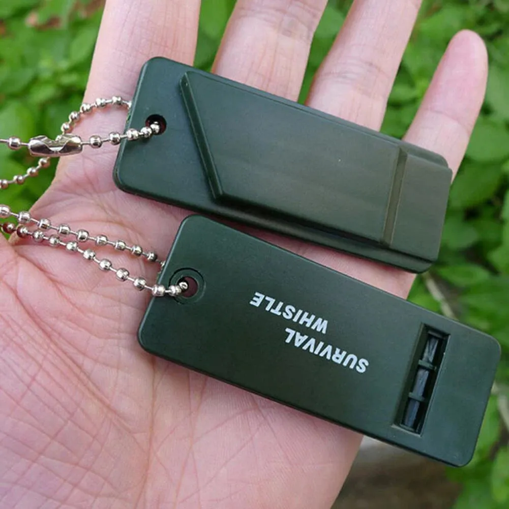 High Decibel Emergency Survival Whistle for Hiking and Camping