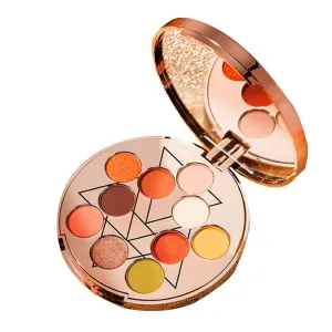 Highly Pigmented Eye Makeup Palette , 10 Colors Matte Shimmer Metallic Eyeshadow Pallet Long Lasting Blendable Natural Colors Waterproof Make Up Eye Shadows Cosmetics Gift Kit-Great for Travel