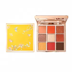 Highly Pigmented Eyeshadow Palette , 9 Colors Matte Shimmer Metallic Eyeshadow Palette Water proof Blendable Long Lasting Natural Colors Make Up Eyeshadow Cosmetics Gift Kit-Great for Travel (#03)