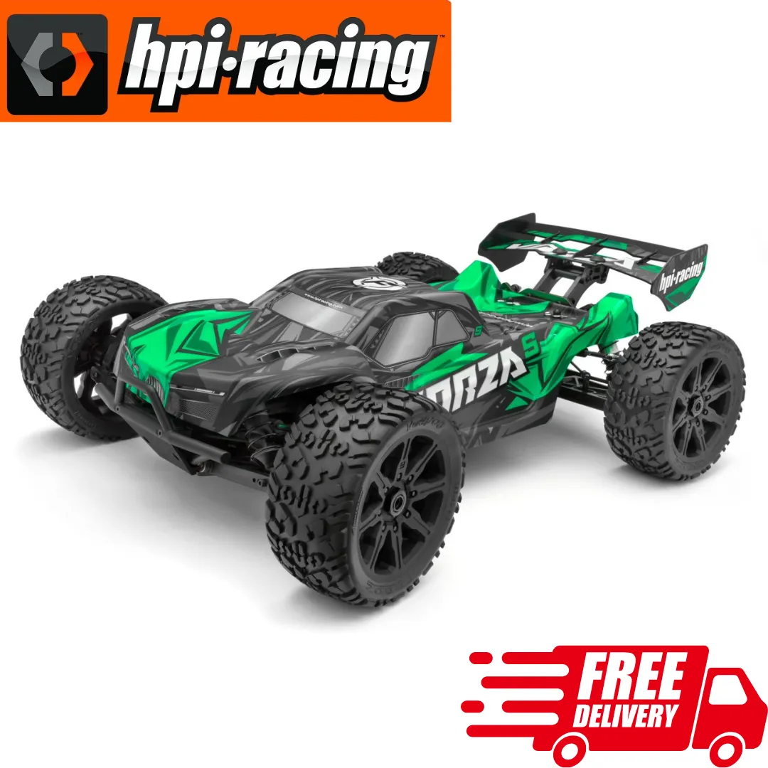 HPI Vorza S Flux Truggy 1/8 4WD ARTR Brushless RC Truck Green
