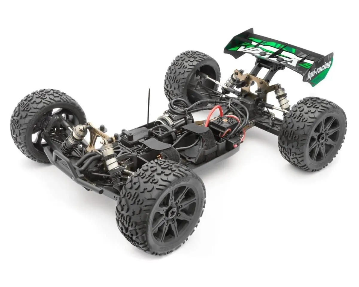 HPI Vorza S Flux Truggy 1/8 4WD ARTR Brushless RC Truck Green