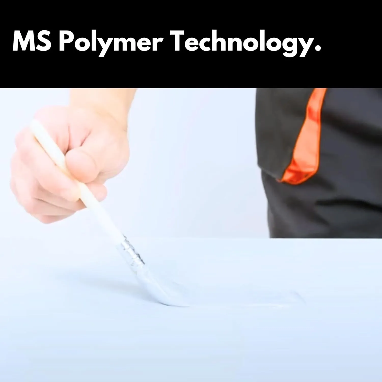 HSS Liquid Rubber Kit - for Roof & Wall - MS-Polymer Technology - incl. Reinforcement & Brush - Solvent Free, Longlasting Waterproof sealant - Black - 25.7oz