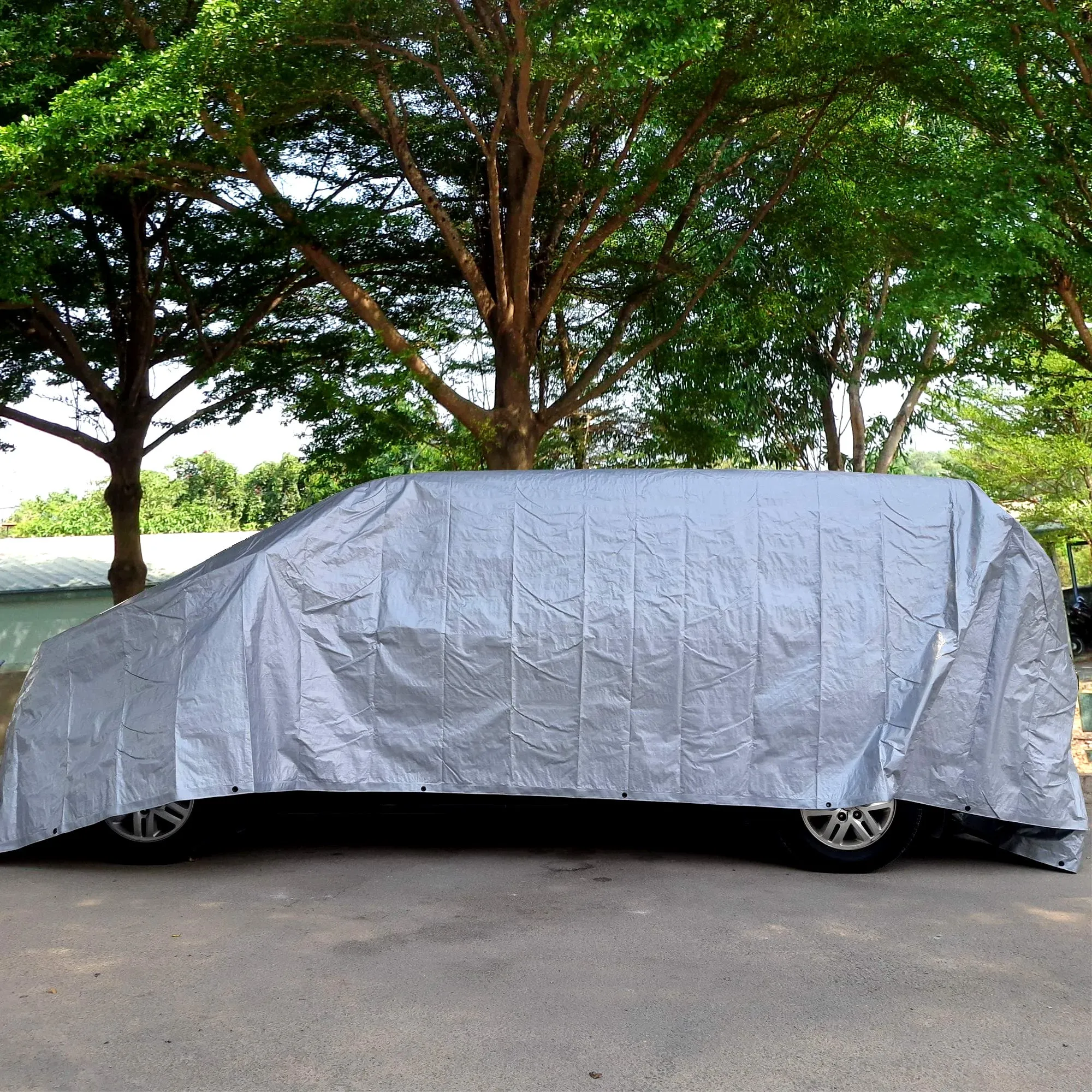 Hyper Tough Weather Resistant Medium Duty 6 x 8 ft Polyethylene Tarp