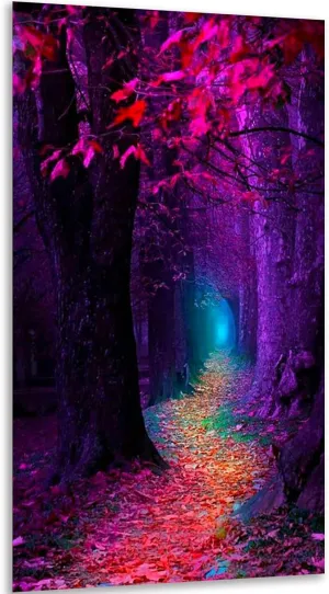 Instarry 5D Diamond Painting Kits for Adults Large Size Full Drill Forest Trail Rhinestones Cross Stitch Living Room Decor Art Set 47.2x23.6 inch