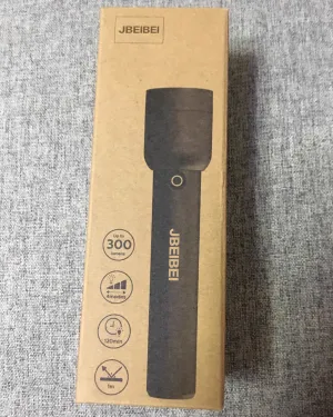 JBEIBEI-Small and Extremely Bright flashlight, Zoomable, Water Resistant, Adjustable Brightness