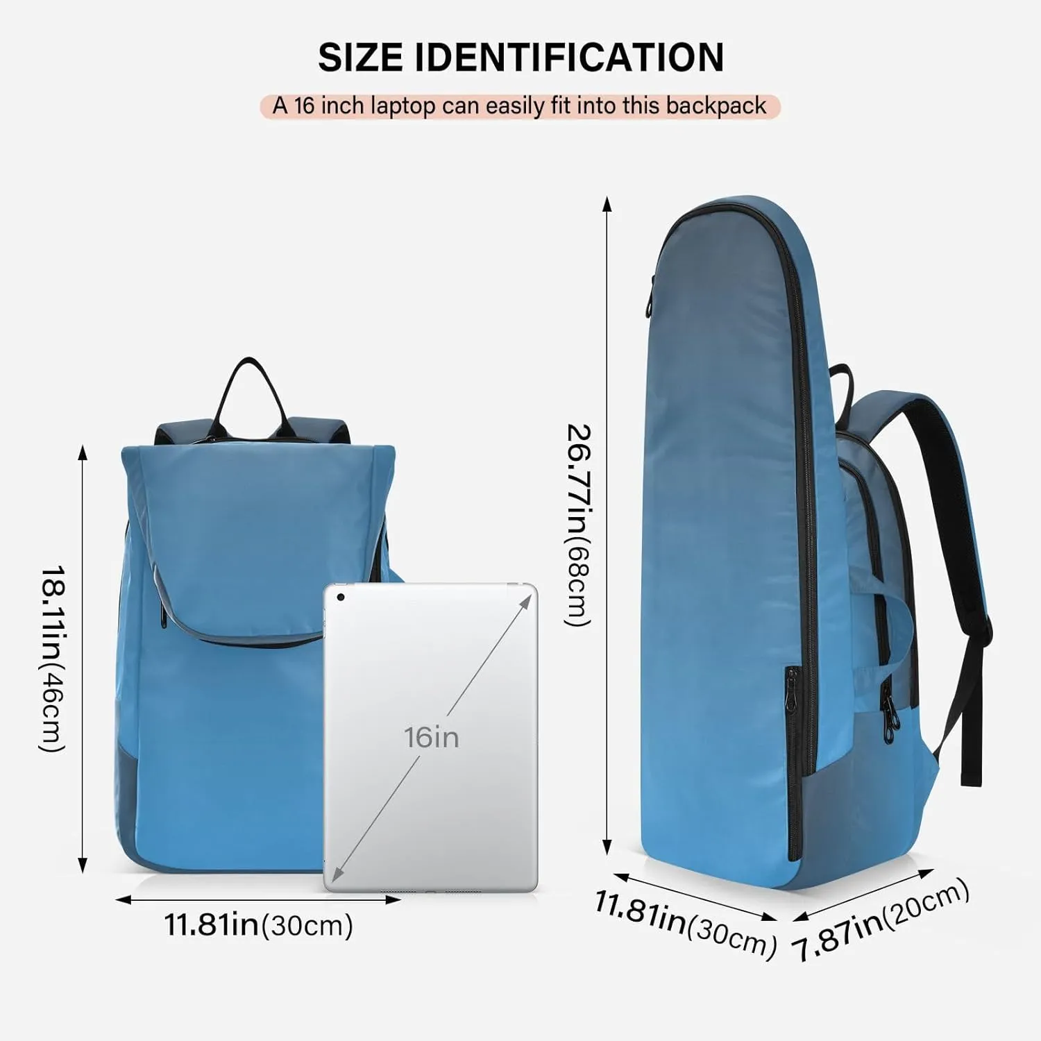 Joko Ivery Gradient Tennis Bag Backpack Tennis Bags Pickleball Bag Fits Badminton Paddles Backpack Tennis Racket Bag