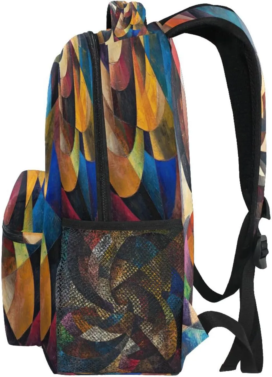 JSTEL Kid Graffiti Art Backpack,Elementary School Backpack Graffiti Art Kid Bookbag for Boy Girl Ages 5 to 13,016