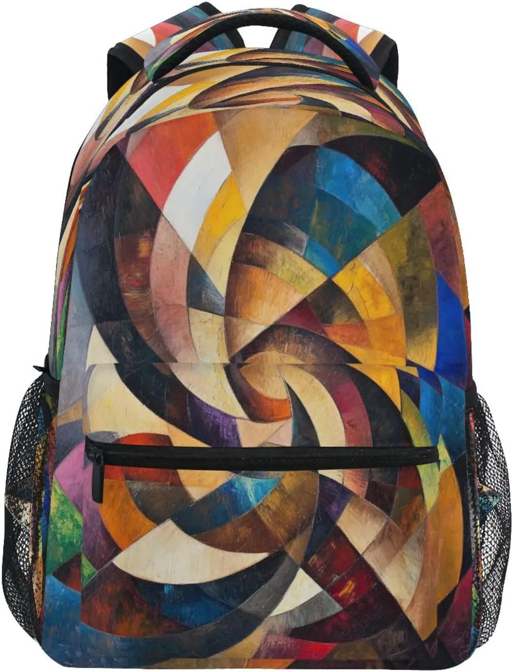 JSTEL Kid Graffiti Art Backpack,Elementary School Backpack Graffiti Art Kid Bookbag for Boy Girl Ages 5 to 13,016